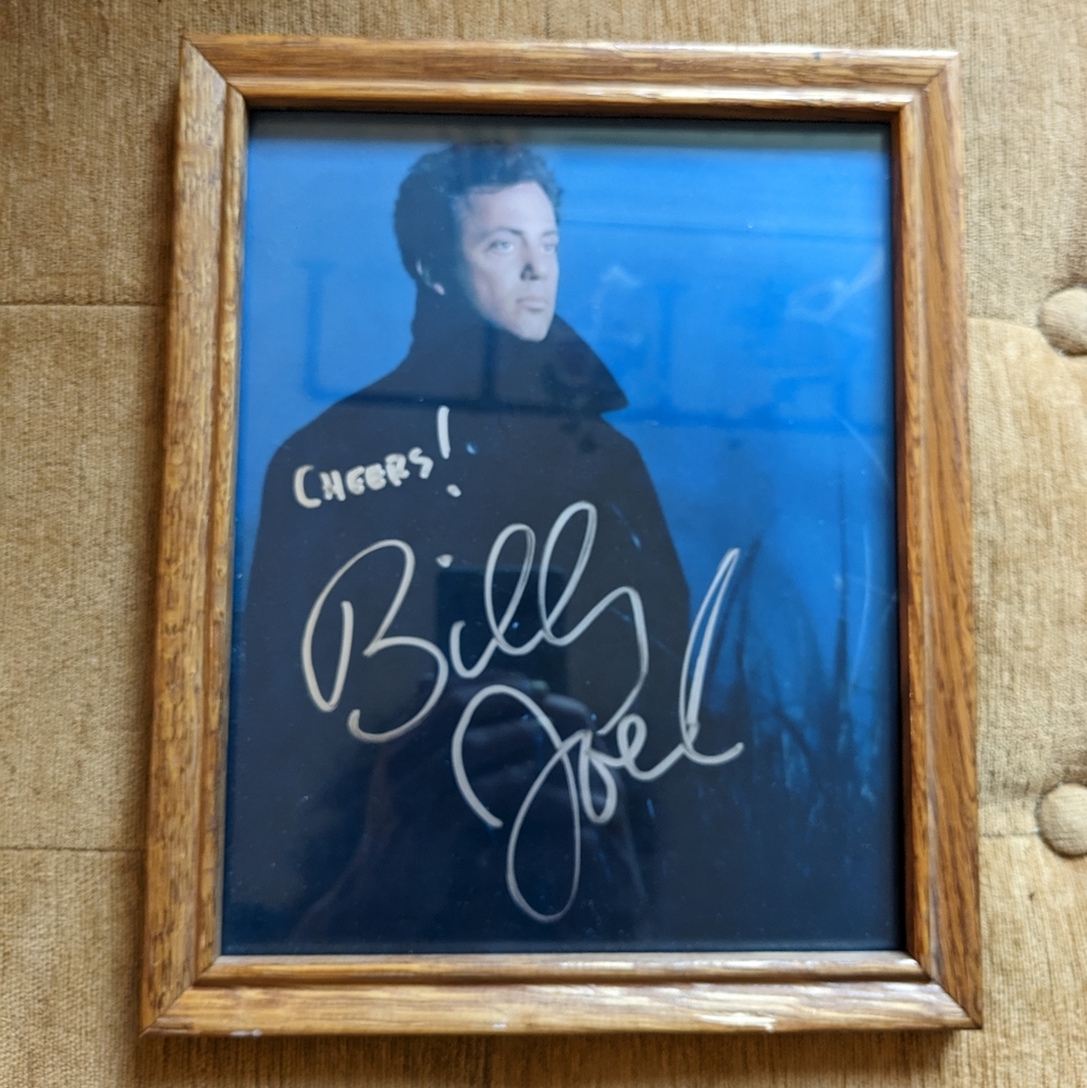 Signed Billy Joel photo!